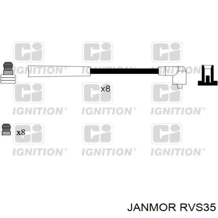 RVS35 Janmor Проводи високовольтні