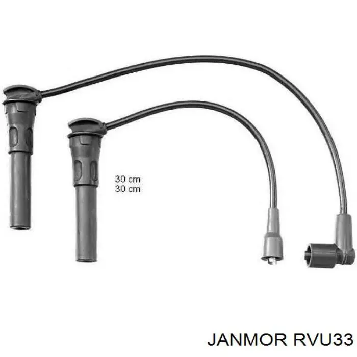 RVU33 Janmor дріт високовольтні, комплект