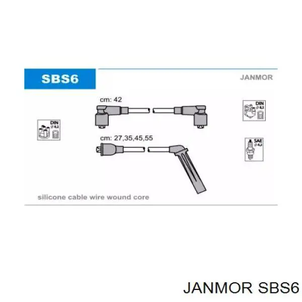  Janmor SBS6 ціна, від 29.97 USD