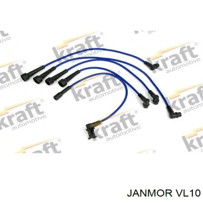 Дріт високовольтний, комплект VL10 Janmor