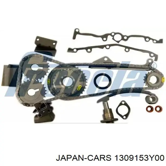 Башмак натягувача ланцюга ГРМ Japan Cars E71003P ціна, від 10.95 USD