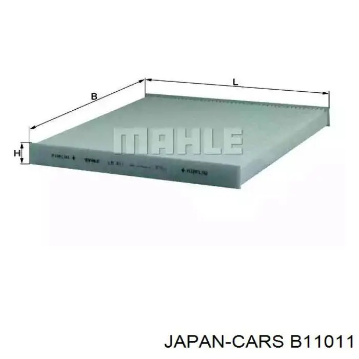 Купити B11011 Japan Cars Фільтр очищення масла відцентровий