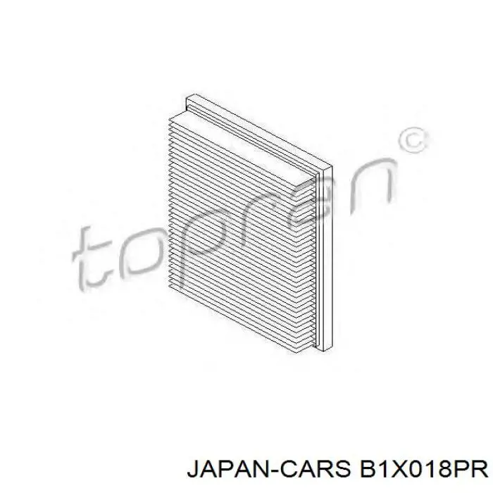 Масляний фільтр двигуна Japan Cars B1X018PR ціна, від 3.70 USD