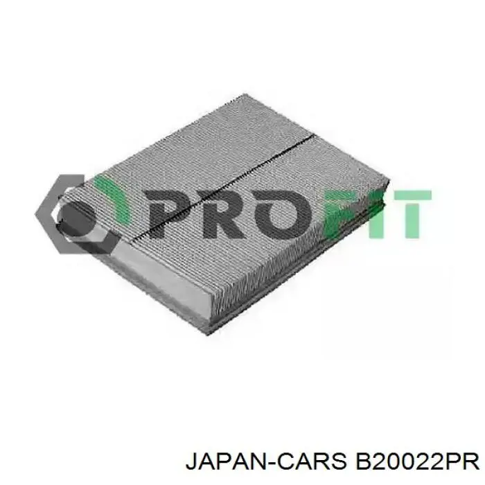 B20022PR Japan Cars фільтр повітряний