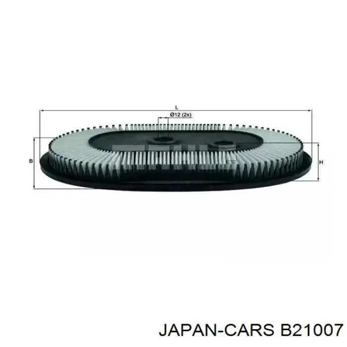 Елемент повітряного фільтра Japan Cars B21007 ціна, від 6.74 USD
