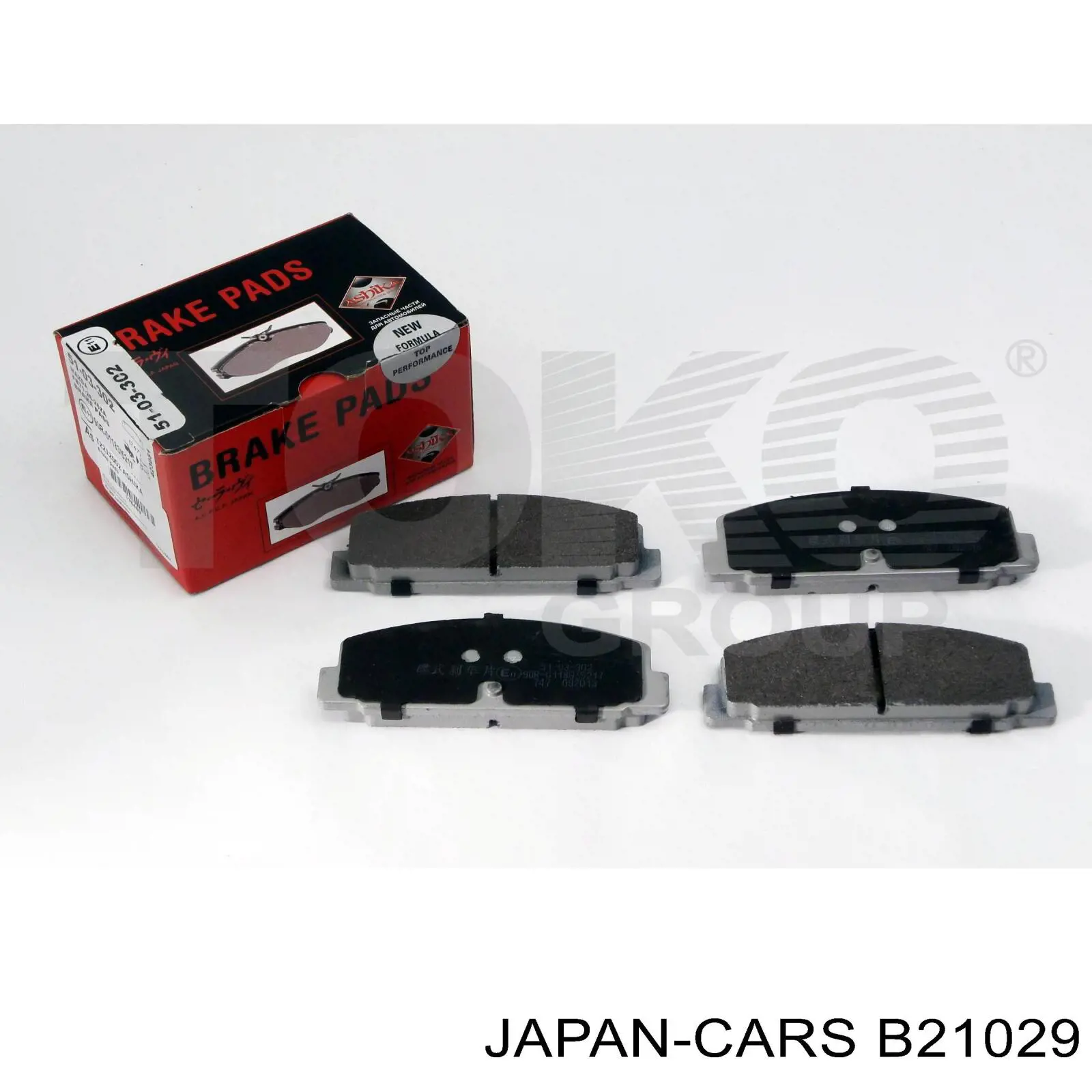 B21029 Japan Cars Повітряний фільтр двигуна
