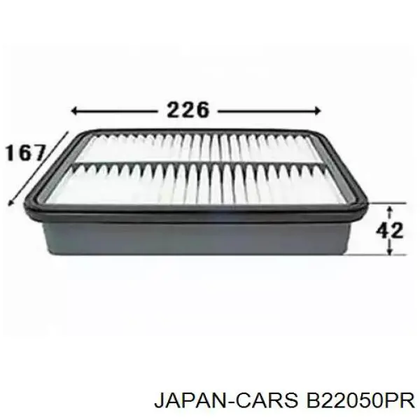 B22050PR Japan Cars фільтр повітряний