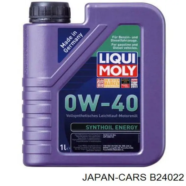 Повітряний фільтр B24022 Japan Cars
