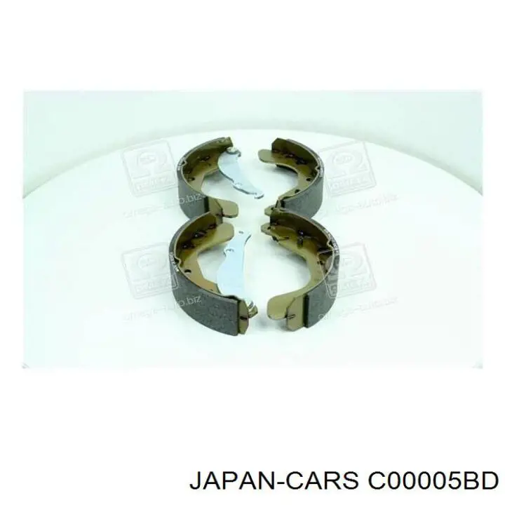 Монтажний комплект задніх барабанних колодок Japan Cars C00005BD ціна, від 5.99 USD