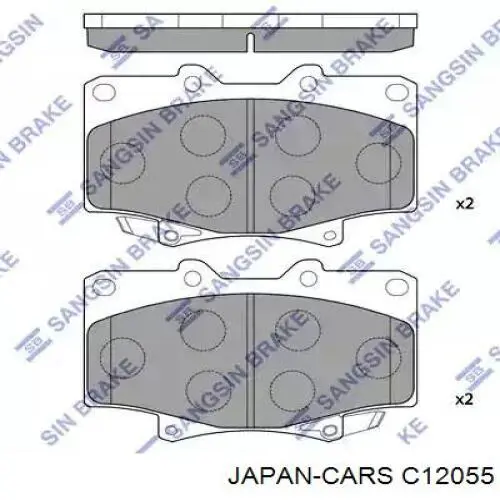 C12055 Japan Cars Передні гальмівні колодки