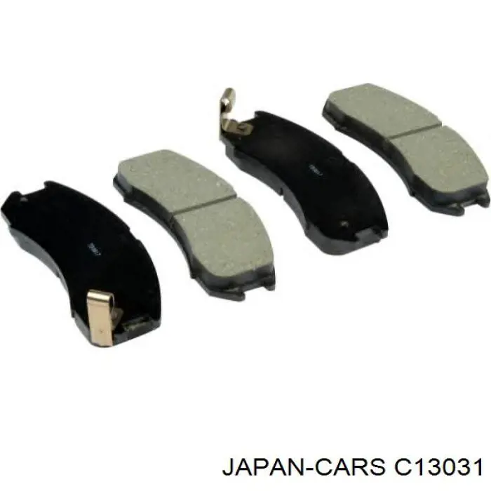 Гальмівні колодки Japan Cars C13031 ціна, від 16.93 USD