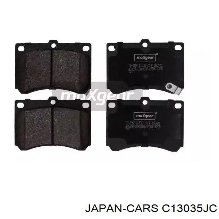 Гальмівні колодки Japan Cars C13035JC ціна, від 12.72 USD