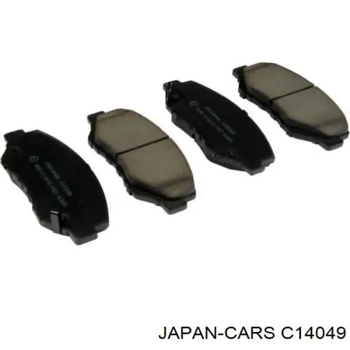 Передні тормозні колодки C14049 Japan Cars