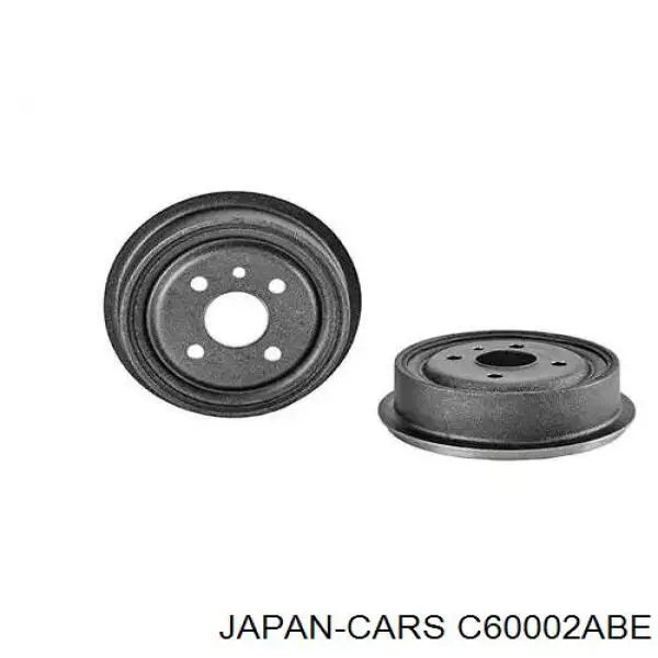 C60002ABE Japan Cars барабан гальмівний задній