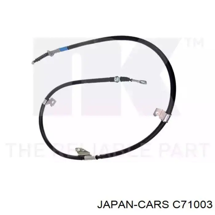 Купити C71003 Japan Cars Трос ручного гальма задній, правий