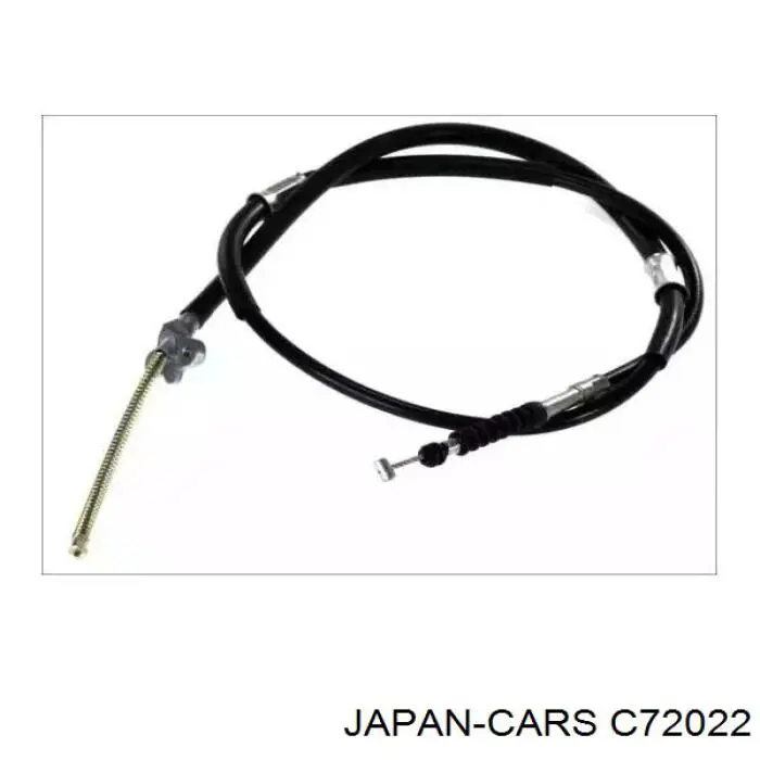 C72022 Japan Cars трос ручного гальма задній, правий/лівий