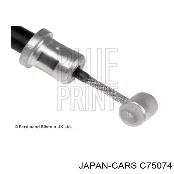Трос стоянкового гальма задній правий Japan Cars C75074 ціна, від 20.42 USD