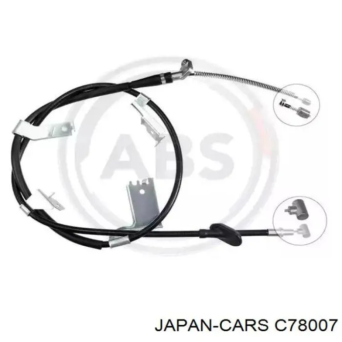 Гальмо стоянкове Japan Parts BC700