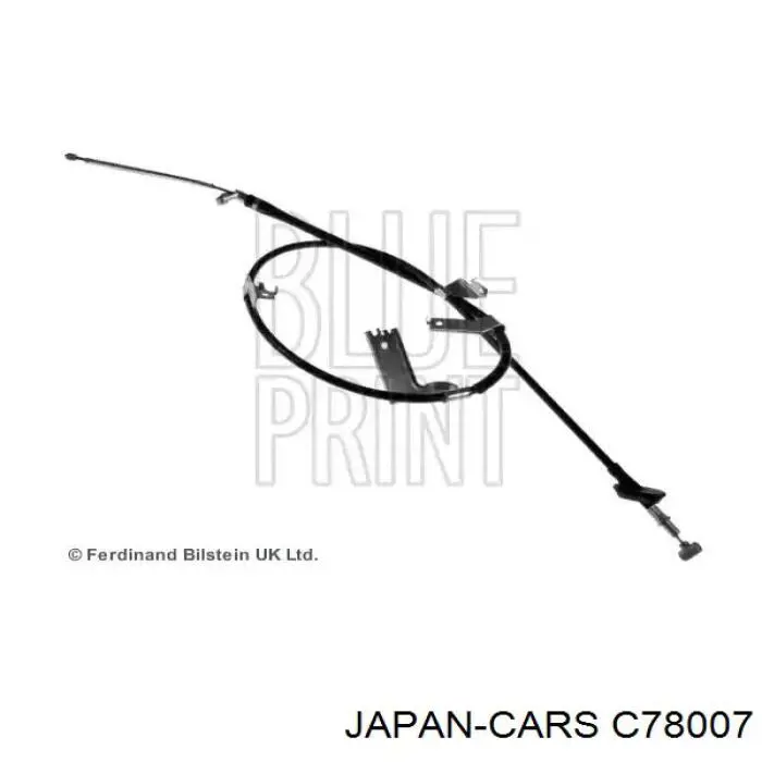 Трос ручного гальма задній, правий/лівий BC700 Japan Parts