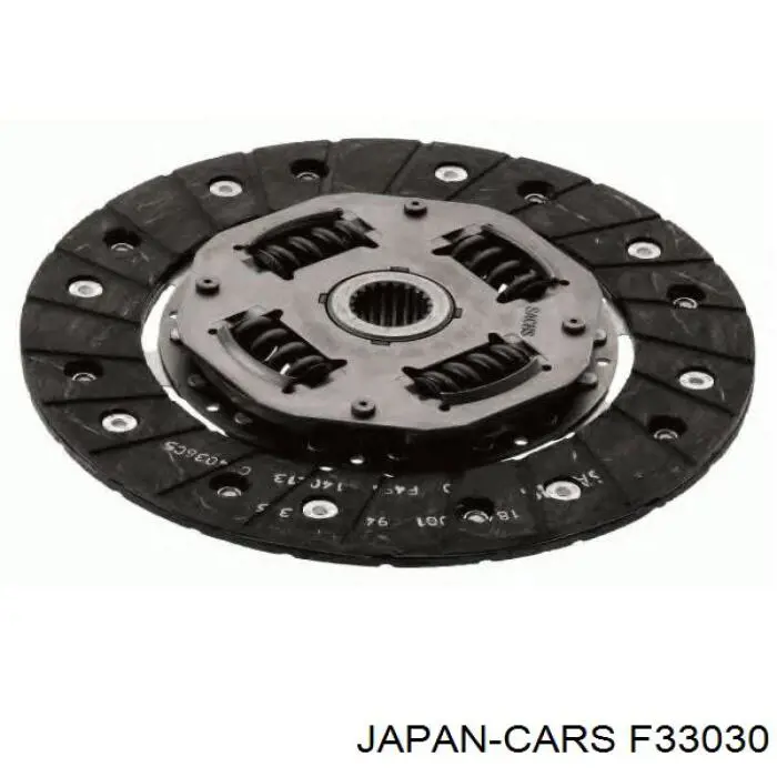 Диск зчеплення F33030 Japan Cars
