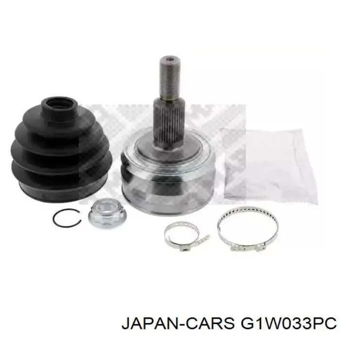 ШРУС зовнішній передній G1W033PC Japan Cars