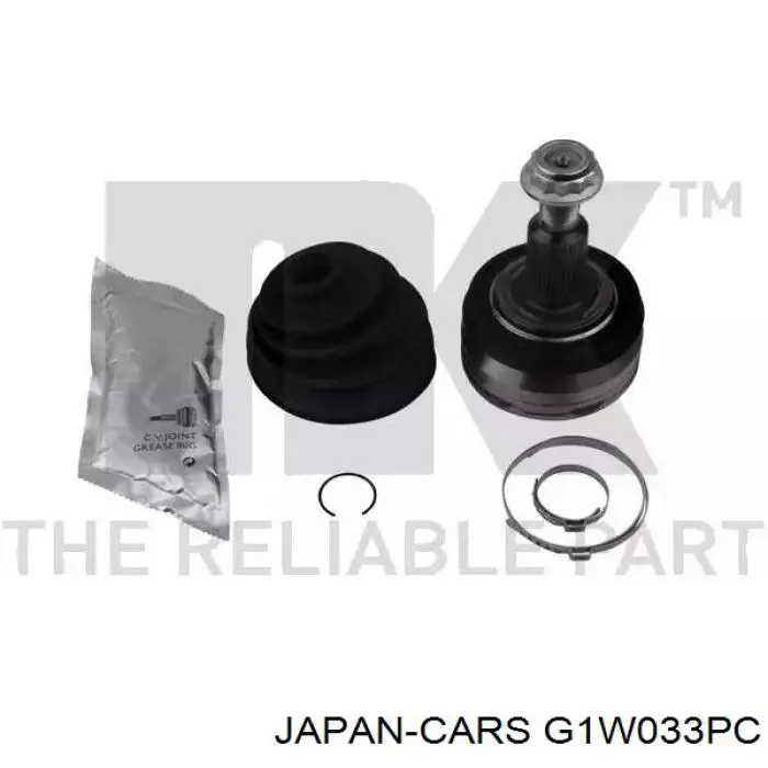 Купити G1W033PC Japan Cars Шарнір приводу зовнішній