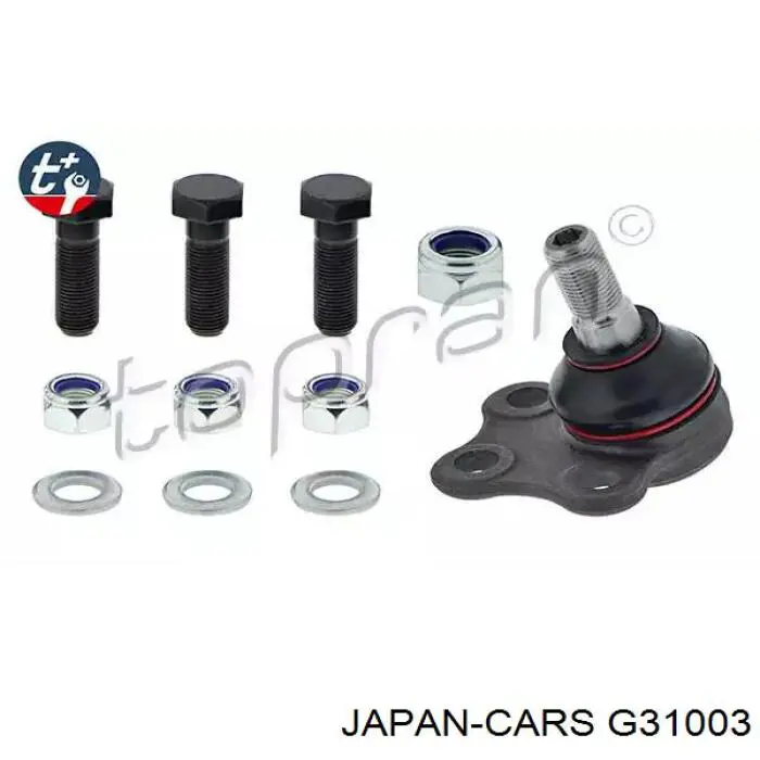 Купити G31003 Japan Cars Сальник піввісі переднього моста, лівої
