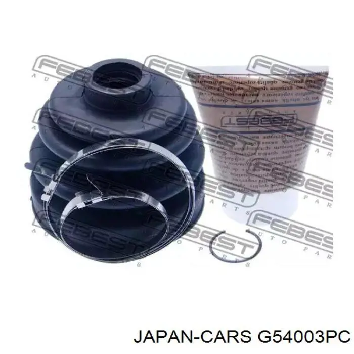 Пильник ШРУСа зовнішній G54003PC Japan Cars