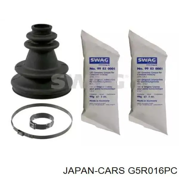 G5R016PC Japan Cars Пильник ШРУСа зовнішній, передній піввісі