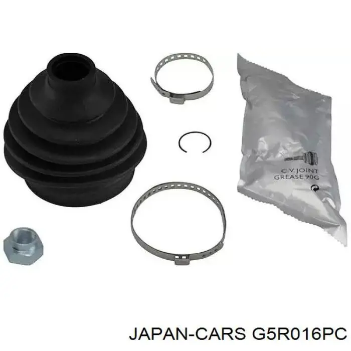 G5R016PC Japan Cars Пильник ШРУСа зовнішній, передній піввісі