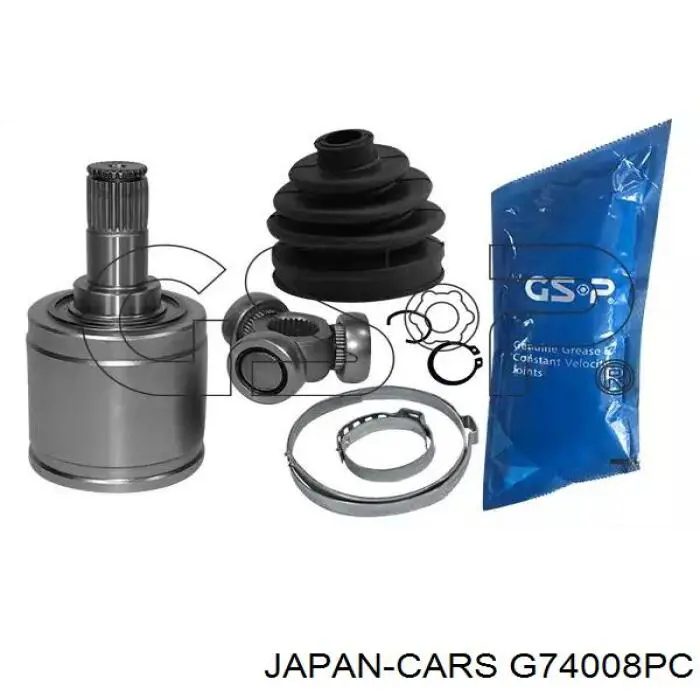 Купити G74008PC Japan Cars Граната внутрішня ліва
