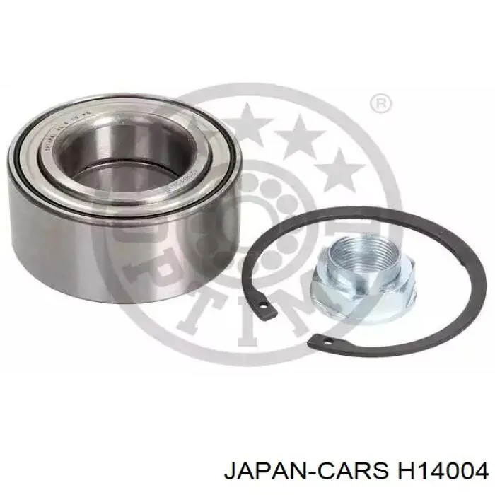 Комплект підшипник маточини передньої Japan Cars H14004 ціна, від 15.78 USD