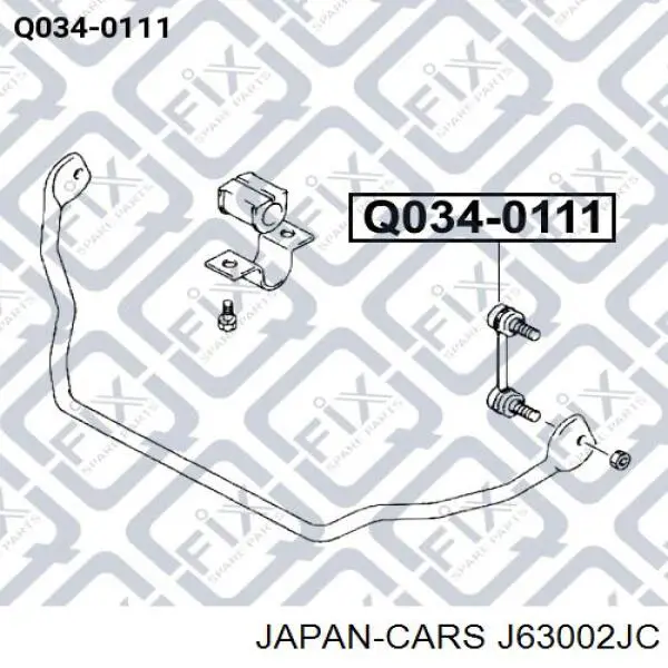 Стійка стабілізатора заднього J63002JC Japan Cars