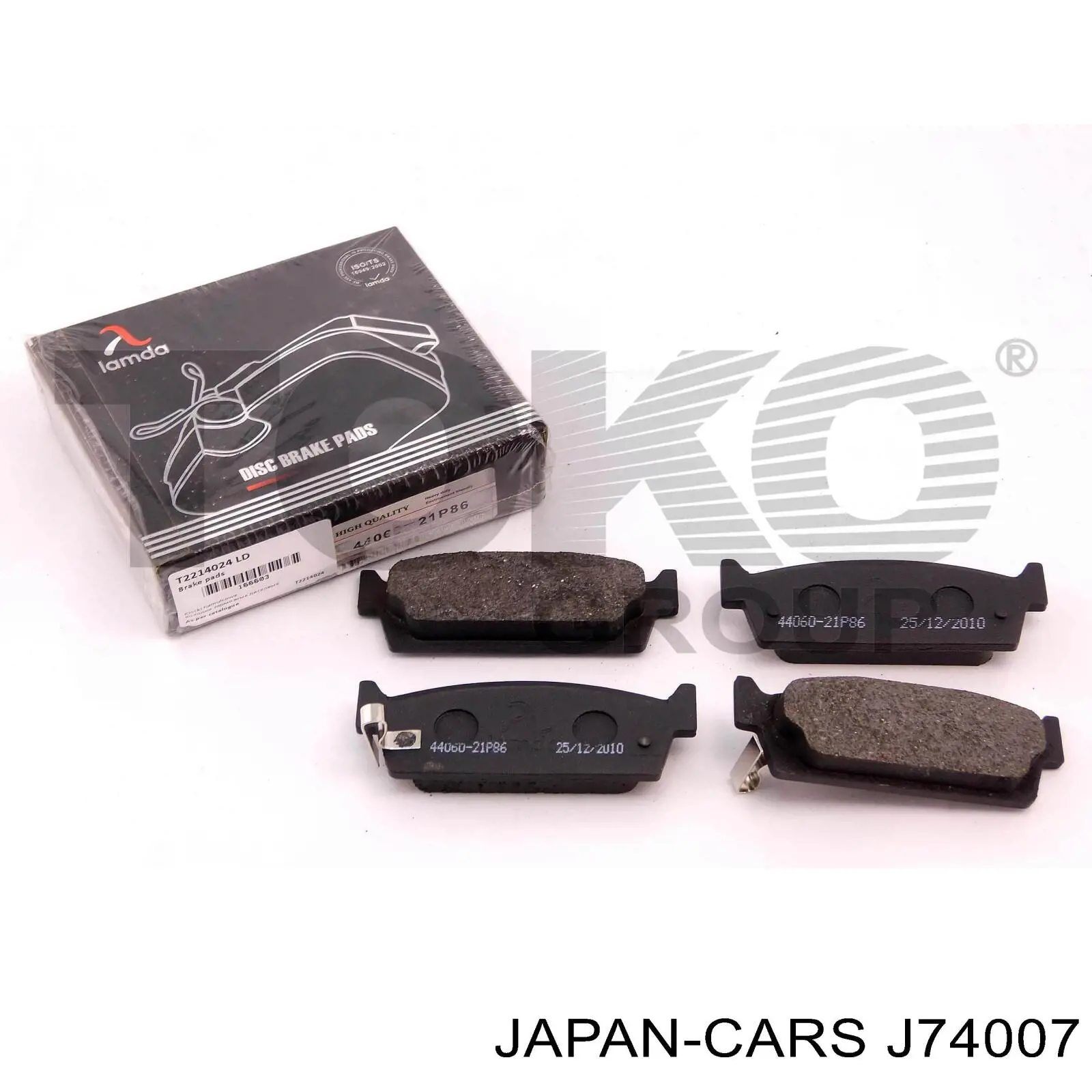 Втулка переднього стабілізатора J74007 Japan Cars