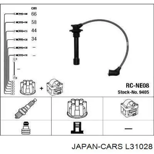 L31028 Japan Cars Проводи високовольтні