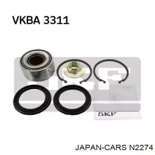 402333P10 Nissan/Infiniti Сальник передньої маточини, зовнішній