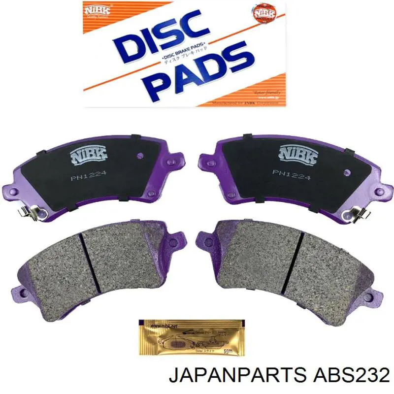 Датчик АБС (ABC) передній, правий Japan Parts ABS232