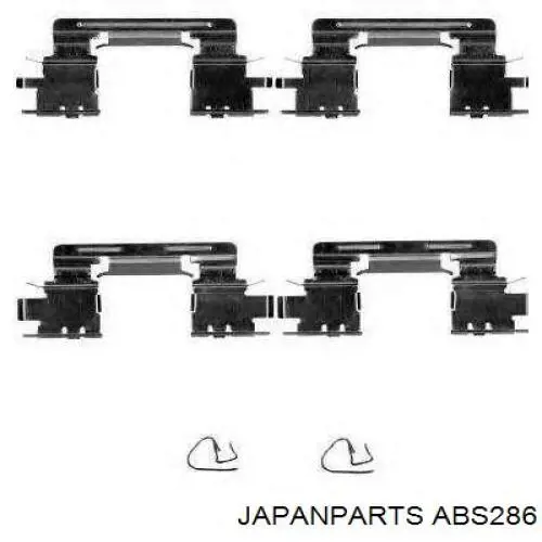 ABS286 Japan Parts Сенсор АБС