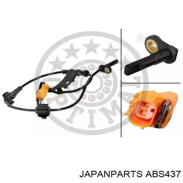 Датчик антиблокувальної системи гальмування Japan Parts ABS437 ціна, від 13.59 USD