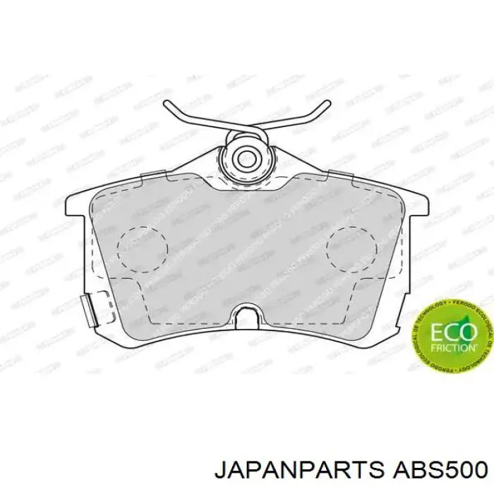 Купити ABS500 Japan Parts Датчик АБС (ABS) передній, лівий