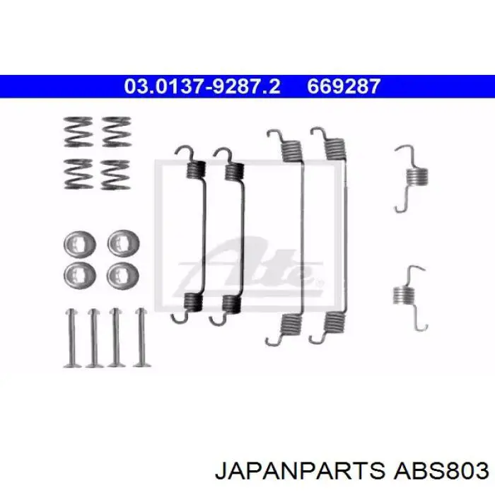 ABS803 Japan Parts Передній правий датчик абс