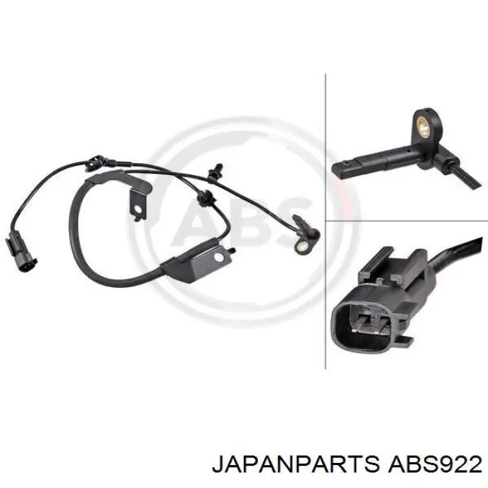 Датчик АБС (ABS) передній, лівий ABS922 Japan Parts