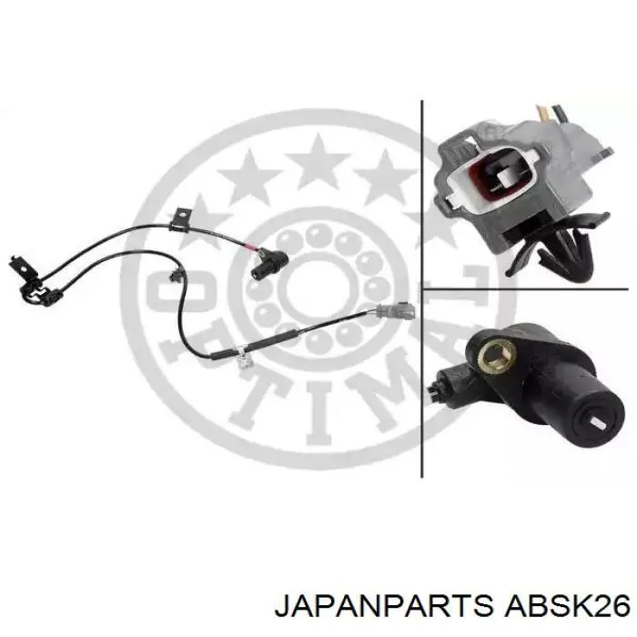 Купити ABSK26 Japan Parts Датчик АБС (ABS) задній, правий
