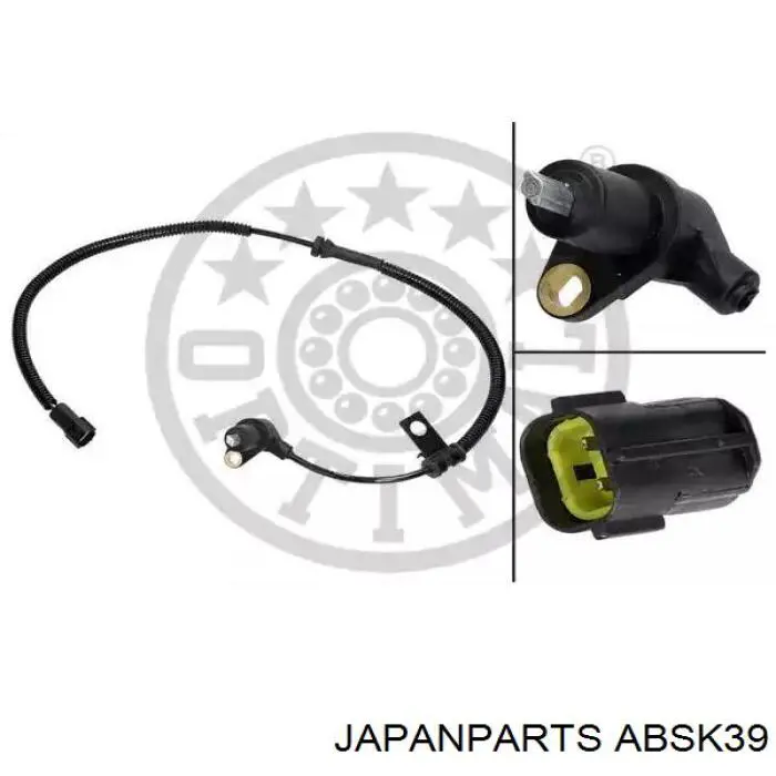 Датчик АБС (ABS) задній, правий ABSK39 Japan Parts