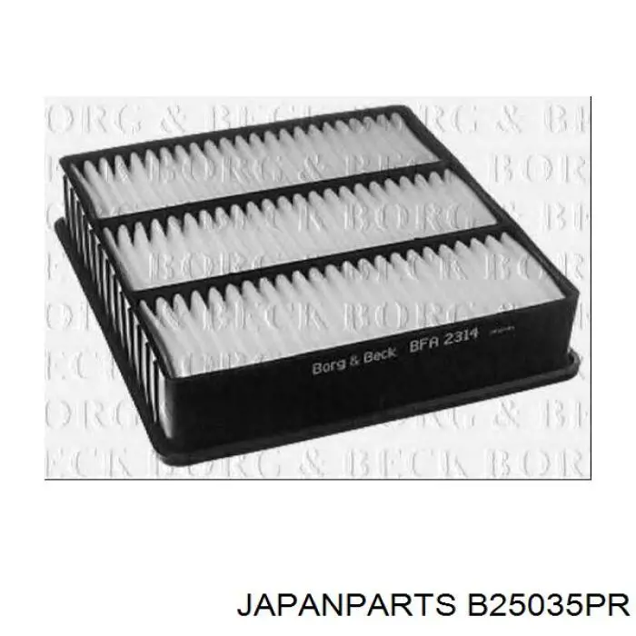 Купити B25035PR Japan Parts Автомобільний фільтр повітря
