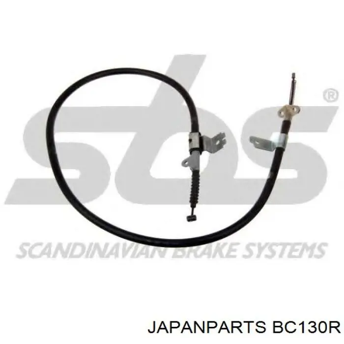 BC130R Japan Parts трос ручного гальма задній, правий