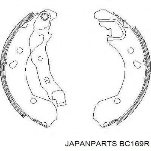 BC169R Japan Parts Трос стоянкового гальма задній правий
