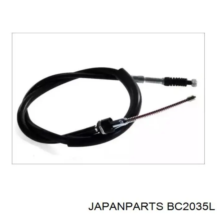 Трос стоянкового гальма задній лівий Japan Parts BC2035L ціна, від 21.47 USD