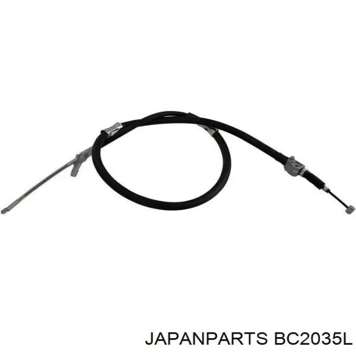 Трос ручного гальма задній, лівий Japan Parts BC2035L