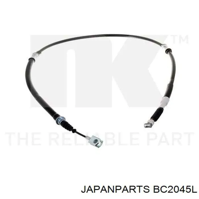 Трос ручного гальма задній, лівий Japan Parts BC2045L